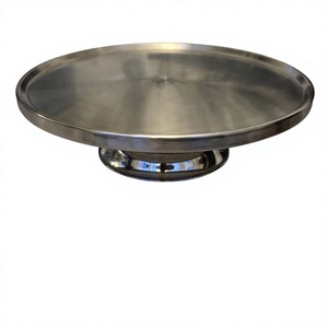 Support à gâteau rond, designs personnalisables, passe au lave-vaisselle, fait main, présentoir rond pour desserts, fruits, cupcakes, pâtisseries, vaisselle de table - Product Image 1