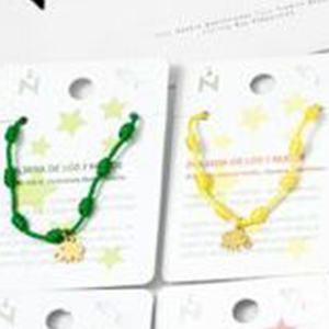 Set di 12 Bracciali a Nodo a Sette Stelle in Acciaio Inossidabile Golden Elephant, Bracciali a Polsino Fatti a Mano alla Moda - Product Image 6