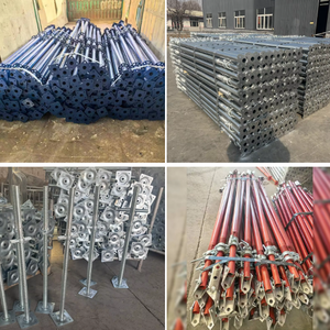 Étais de coffrage en béton Xinxing, étais de soutènement galvanisés, pièces d'échafaudage en acier réglables pour la construction, étais métalliques Acrow - Product Image 4