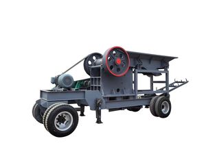 200 Jaw Crusher 15 Tons Per Hour Mobile Stone Crusher with <b>AC</b> Motor High Efficiency <b>Portable</b> Crushing Machine - Product Image 2