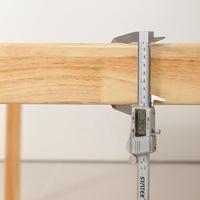 Chaise d'école en bois massif, table d'art pour enfants de maternelle, dessin, artisanat, lecture et écriture