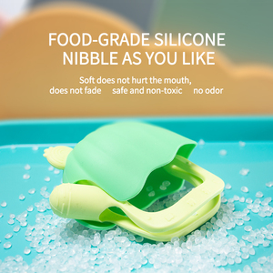 ยางกัดสำหรับเด็กแคคตัสแบบไม่ปล่อยให้เด็กกัดเล่นซิลิโคนป้องกันการหล่นจับมือจับแน่นแคคตัสแบบถอดออกได้ - Product Image 5