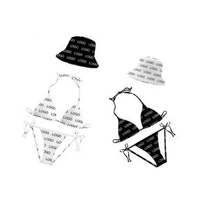 Traje de Baño Tankini Retro Negro OUTPACE, Conjunto de 2 Piezas en Oferta para Mujer, Sujetador Push-Up Hecho de Spandex/Nailon - Product Image 5