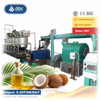 Machine industrielle à huile de coco vierge haute capacité avec assistance technique à distance, idéale pour le Vietnam