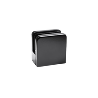 Pince à verre carrée plate professionnelle en acier inoxydable duplex SS2205, résistante à la rouille, pour panneaux de verre de 8 à 12 mm, pour garde-corps de balcon