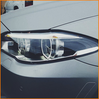 Untuk BMW Seri 5 F10 F11 F18 2011-2017 Facelift Upgrade Angel Eyes LED DRL Proyektor Lampu Depan LED Headlight Assembly