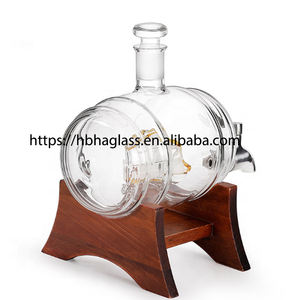 המפעל ישירות מוכר 1000 מ "ל בורוסיליקט חבית ויסקי חבית יין - Product Image 4