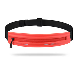 Ultra-Thin Waterproof Running <b>Belt</b> Reflective Strip Design Adjustable <b>Elastic</b> Waist Pack for Hiking Jogging - Product Image 1