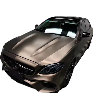 <span class=keywords><strong>Film</strong></span> d'emballage automobile brun PET 1,52*17m, épaisseur 7,5mil, avec passage d'air, design moderne, garantie 3 ans, décalcomanie pour véhicule - Product Image 1