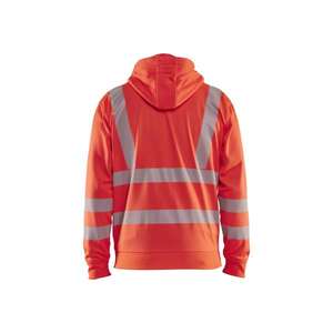 Blaklader-3565253855004XL hoodie Hi-Vis ซิปสีแดง-EAN 7330509831847ชุดทำงาน HI-VIS - Product Image 2