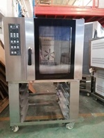 Four industriel de convection d'air chaud de 8 plateaux gaz/électrique pour la cuisson en vrac de boulangerie