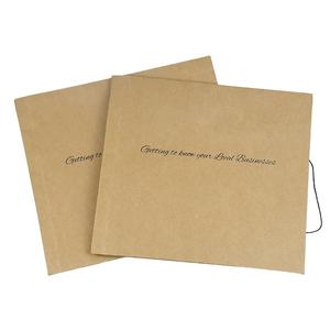 ซองกระดาษคราฟท์ 300 แกรม แบบกำหนดเอง สำหรับใส่เสื้อผ้าสุดหรู พร้อมกระดุม - Product Image 2