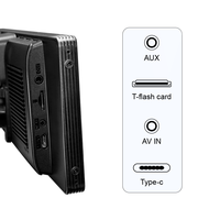 Penjualan Terlaris Monitor Kamera Mobil 4K 10" Portabel ADAS Carplay Sistem Navigasi Mobil dengan Dash Cam