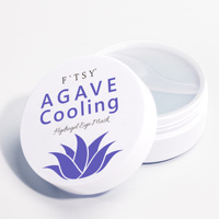 Patch pour les yeux en agave anti-âge avec étiquette privée pour réduire les rides masque hydro cristallin raffermissant pour les yeux
