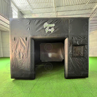 Tente gonflable Pop-pu d'enceinte de simulateur de golf pour l'entraînement extérieur d'intérieur d'adultes et d'enfants de golf