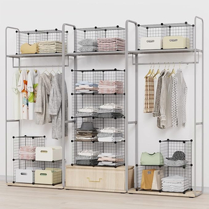 Étagère réglable en fil d'acier à 5 couches Affichage de cage de cube de stockage à domicile industriel - Product Image 1