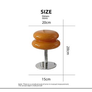 Lampe de table de bureau transfrontalière Bauhaus post-moderne Simple <span class=keywords><strong>veilleuse</strong></span> médiévale LED lumière blanche chaude batterie d'usine directe - Product Image 5