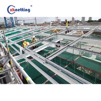 工場建設セーフティネット鉄骨構造建物建設デザインセーフティメッシュ/プラスチックセーフティネット