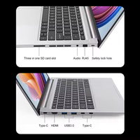 Ordinateur portable professionnel neuf et économique de 14 pouces, 8+256 Go DDR4, Windows 10/11, Intel N100, clavier anglais, 120 Hz, charge rapide