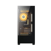 Fish Tank PC Case Computer Gaming OEM Chassis with Full Glass Side Board Custom Logo Steel Desktop Full Tower Gamer Case