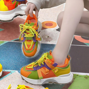 Zapatillas de running para mujer, nueva tendencia de moda invierno 2026, de malla transpirable con suela suave y cierre de cordones, estilo para caminar - Product Image 3