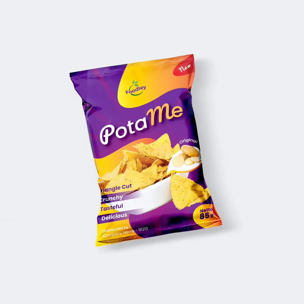 カシューナッツ包装袋ポテトチップス包装袋ナッツ用に印刷されたロゴ