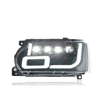 Phares LED à 4 lentilles pour Range Rover Vogue Sport 2010-2013, transformation de pièces d'origine en neuves, avec DRL de rechange