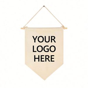 Canvas Hanging <b>Flag</b> 11x15.7inch Custom Canvas <b>Flag</b> Heat Transfer Printing - Product Image 1