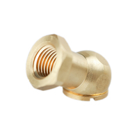 1/4 pouces PT libre Mandrins à Air RV Pneu Mandrin pneumatique avec 1/4 pouces NPT femelle en laiton pied boule mandrin de pneu