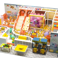 Aoleao - Parque Infantil Interior Personalizado con Tobogán, Piscina de Pelotas y Torre de Escalada para Niños, Juego Suave con Certificación CE, TUV y CPC