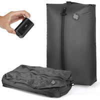 Sac de compression personnalisé 100 % étanche, réutilisable, gain de place, cube de rangement pour voyage, sac sous vide, sacs de compression sous vide pour économiser de l'espace