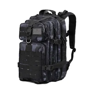 AYPPRO Men's Outdoor Tactical Backpack 3 Days Extreme Sports Gym Bag with Personalized Camouflage Pattern Waterproof Feature