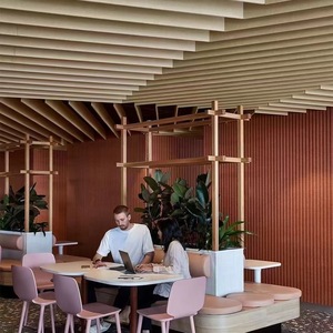 Panneaux de <span class=keywords><strong>plafond</strong></span> acoustiques haute densité pour l'<span class=keywords><strong>isolation</strong></span> phonique des plafonds, avec un design moderne personnalisable et des solutions de modèles 3D - Product Image 3