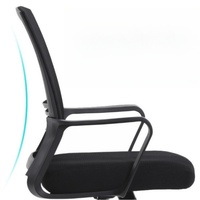 Chaise de bureau ergonomique moderne de haute qualité pour visiteurs, robuste, en promotion, fabriquée en Chine