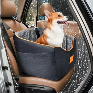 Asiento de Coche para Perros Pequeños/Medianos, Asiento Elevador para Perros con Espuma Viscoelástica, Asiento de Seguridad para Mascotas con Funda Lavable y Extraíble - Product Image 2