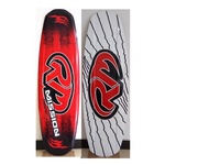 Wakeboard et wakesurf unisexe en fibre de verre de haute qualité avec logo personnalisé pour les sports nautiques océaniques
