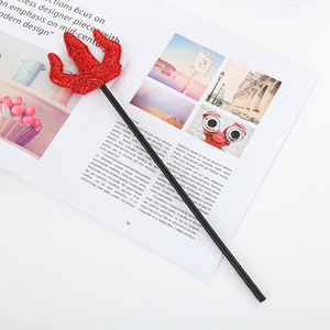 Diadema de <span class=keywords><strong>cuernos</strong></span> de <span class=keywords><strong>diablo</strong></span> <span class=keywords><strong>con</strong></span> horquilla, cómoda, para cosplay, fiestas, Halloween, juguete infantil, accesorio de disfraz - Product Image 2