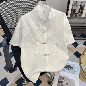 <span class=keywords><strong>เสื้อ</strong></span>เชิ้ตแฟชั่นฤดูร้อนผู้ชายทรงหลวม สไตล์วันหยุด แฟชั่นอินเทรนด์ <span class=keywords><strong>เสื้อ</strong></span>คู่รัก ยูนิเซ็กซ์ ขายส่งและรับสั่งทำ แม้เพียง 1 ตัว - Product Image 1
