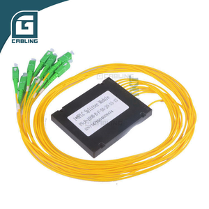 Répartiteur optique PLC Gcabling FTTH 1x8 SC/APC, boîtier <span class=keywords><strong>de</strong></span> répartition optique 1/8 SC/APC - Product Image 1