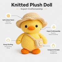 Animaux en tricot, jouets artisanaux, animaux en peluche tricotés sur mesure, jouets en tissu rembourrés faits à la main, poupées en peluche douce en coton tricoté