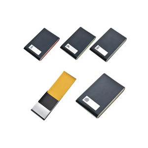 모던 알루미늄 RFID 컬러풀 지갑 남성용 메탈 로고 신용카드용 카드 홀더 - Product Image 3