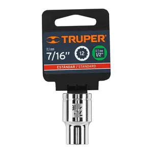 Juego de llaves de vaso de 12 puntas de 6 7/16 pulgadas, con accionamiento de 1/2 pulgada, TRUPER - Product Image 4