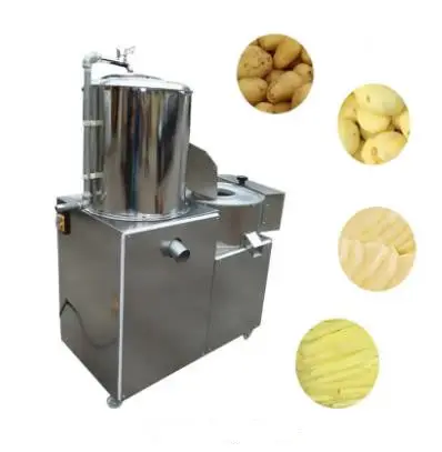 Macchina da taglio automatica per il lavaggio delle patate