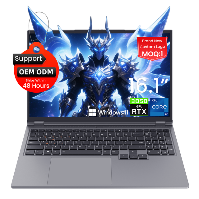 New Intel 16.1-Inch I7-9750H 6-Core 2.6GHz RTX 3050 SSD Graphics Card 60Hz Windows 11 English Keyboard OEM/ODM High-Performance