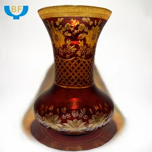 Vaso di vetro decorativo domestico moderno su ordinazione del fiore del collo lungo del terrario del vaso per il salone