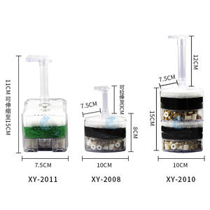 Xy-2010 대형 코너 스폰지 필터 수족관 공기 펌프 필터 어항 - Product Image 2