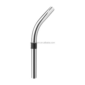 Tubes d'extension universels chromés avec poignée courbée pour aspirateurs verticaux et bidons - Product Image 3
