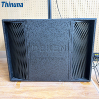 DEKEN FLEX T18S Enceinte Professionnelle Système Audio Bass Reflex Haut-Parleur Subwoofer Passif Simple 18 Pouces pour Club