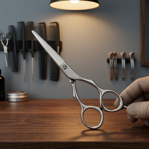 Tijeras de Peluquería Profesionales de Acero Inoxidable de 5 Pulgadas para Peluquería y Uso en Salón - Product Image 5