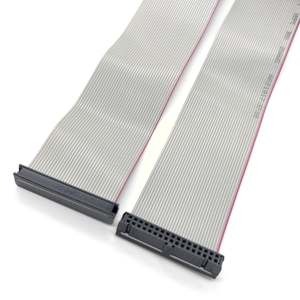 6 8 10 12 14 16 18 20 24 26 30 32 34 40 50 60 64ピン 1.27mmピッチ IDC 2.54mm 2.0mm コネクタ グレー ブラック フラットリボンワイヤケーブル - Product Image 6